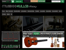 Tablet Screenshot of musiikkikullas.fi